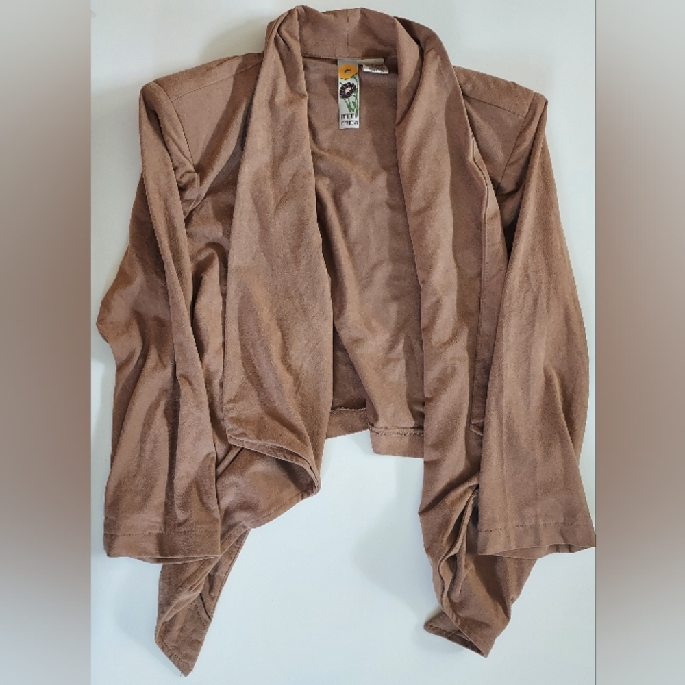 Mimi Chica Tan Cardigan